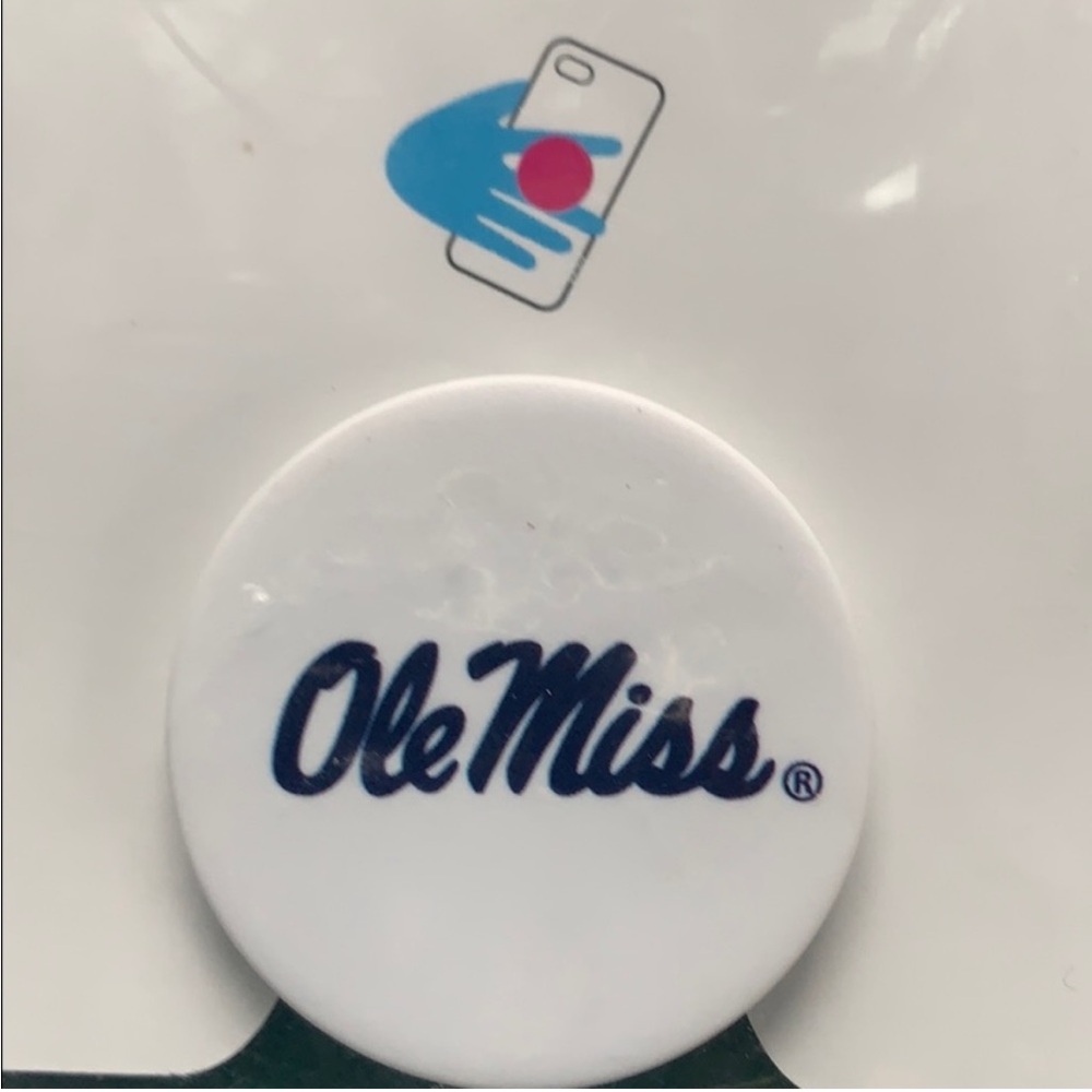 PopSockets Ole Miss Phone Grip Football University of Mississippi Phone NWT - Picture 7 of 10